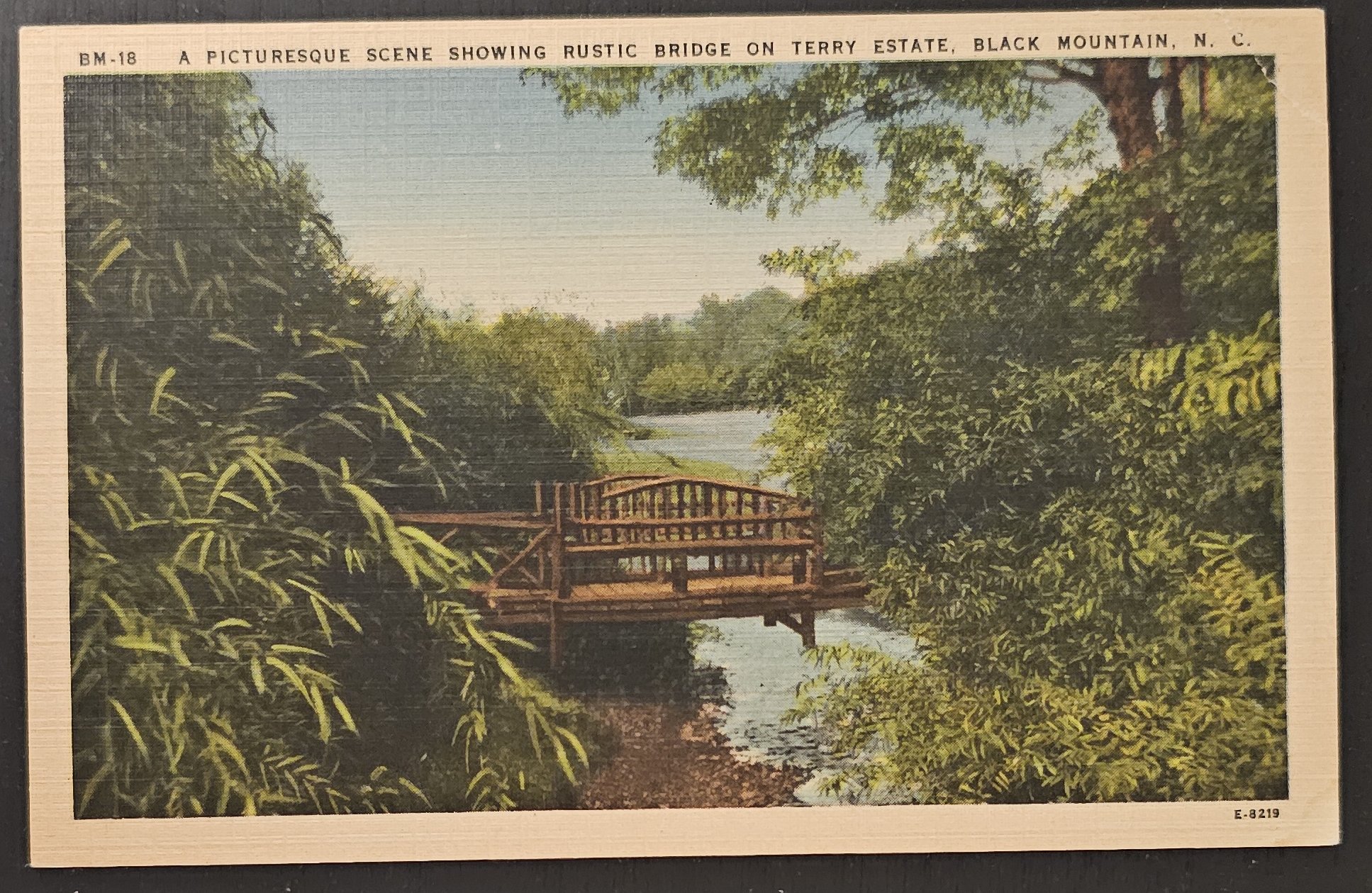 (image for) postcard USA - NC - North Carolina #0027